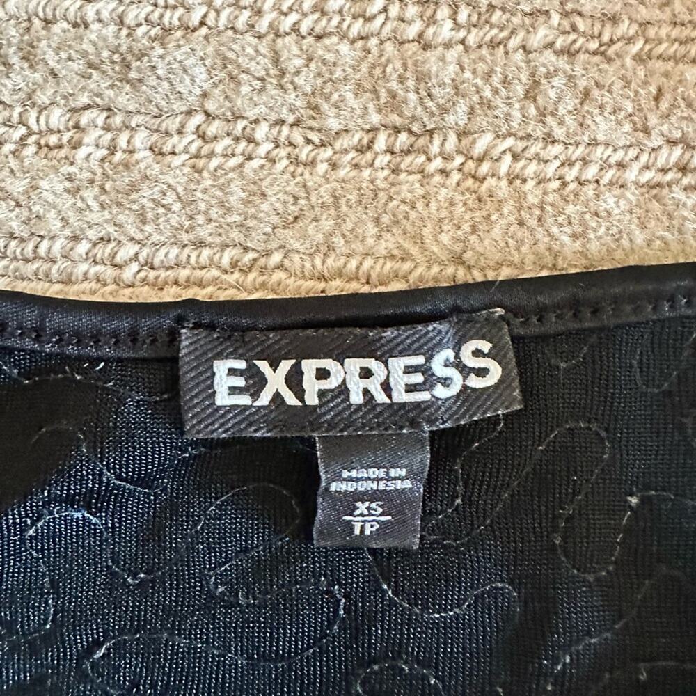 Express Dark Blue sequin Tank Top Size XS - Picture 10 of 10